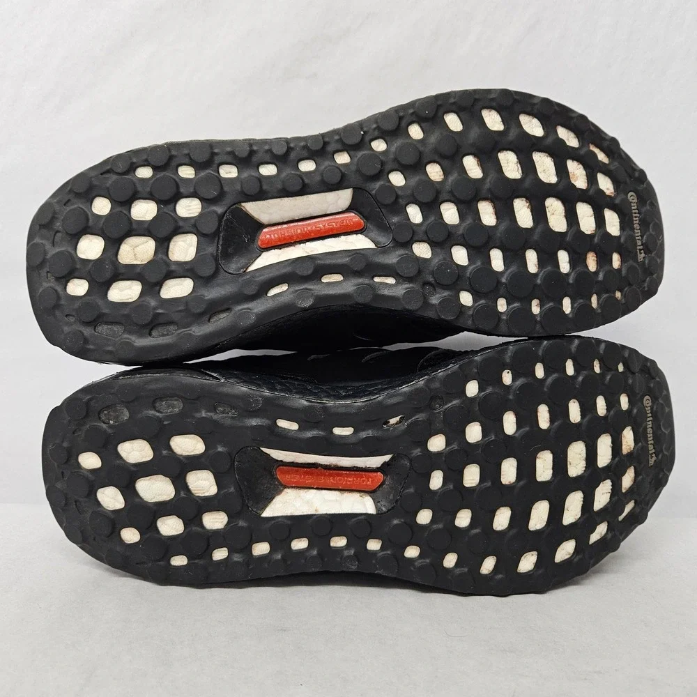 Adidas Ultraboost‎ 4.0 DNA Running Shoes H02590 Black Active Red Womens Size 8.5